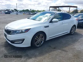 2013 Kia Optima SX with VIN 5XXGR4A65DG194141, listed as a IAAI auction lot 42261444 with 167,918 mi miles and . Bid and sale history available at DreamBid. Image 16.