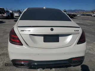 2018 Mercedes-Benz S 63 AMG with VIN WDDUG8JB6JA418611, listed as a Copart auction lot 74200443 with 43,380 mi miles and . Bid and sale history available at DreamBid. Image 6.