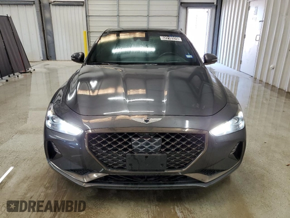 2019 Genesis G70 Advanced with VIN KMTG34LE9KU021057, listed as a Copart auction lot 52218325 with 55,991 mi miles and Clean Title. Bid and sale history available at DreamBid. Image 5.