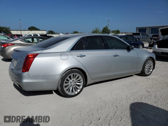 2016 Cadillac CTS Luxury Collection AWD with VIN 1G6AX5SX7G0103193, listed as a Copart auction lot 61808174 with 104,129 mi miles and Clean Title. Bid and sale history available at DreamBid. Image 3.