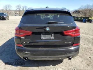 2019 BMW X3 xDrive30i with VIN 5UXTR9C54KLR05467, listed as a Copart auction lot 52189765 with Not Provided miles and Salvage Title. Bid and sale history available at DreamBid. Image 6.