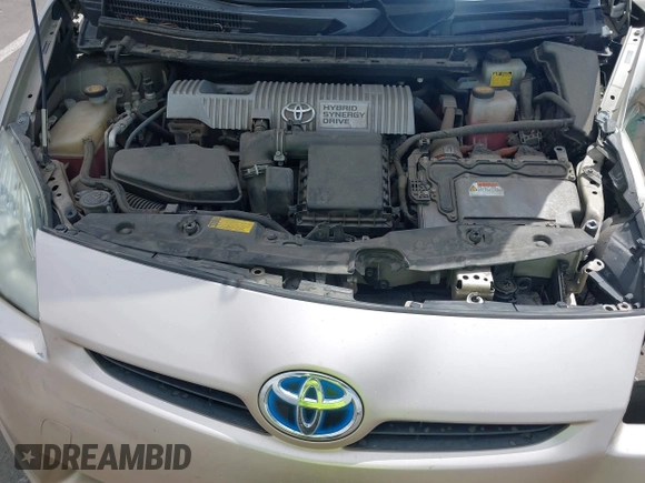 2010 Toyota Prius II with VIN JTDKN3DUXA0052326, listed as a IAAI auction lot 42030858 with 183,046 mi miles and . Bid and sale history available at carsss.com. Image 10.