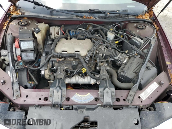 2004 Chevrolet Monte Carlo LS z VIN 2G1WW12E049268560, wystawiony jako Copart lot #54673115 z przebiegiem Nie podano mil oraz Szkoda całkowita • Salvage title. Historia ofert i sprzedaży dostępna na DreamBid. Obrazek 11.