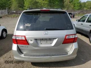 2006 Honda Odyssey EX-L with VIN 5FNRL38776B036795, listed as a Copart auction lot 53665215 with 0 mi miles and Salvage Title. Bid and sale history available at carsss.com. Image 6.