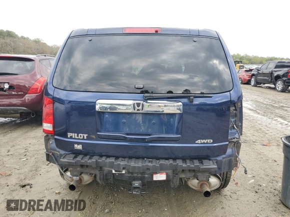 2015 Honda Pilot LX with VIN 5FNYF4H2XFB074714, listed as a Copart auction lot 52794065 with 144,626 mi miles and Salvage Title. Bid and sale history available at carsss.com. Image 6.