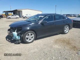 2023 Chevrolet Malibu LS with VIN 1G1ZB5ST7PF153626, listed as a Copart auction lot 47804765 with 134,629 mi miles and Salvage Title. Bid and sale history available at carsss.com. Image 1.