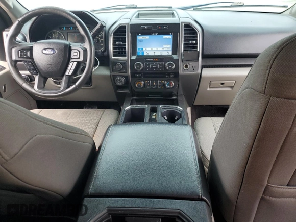 2017 Ford F-150 XL with VIN 1FTEX1EP8HFA43975, listed as a Copart auction lot 58847945 with 136,569 mi miles and Salvage title. Bid and sale history available at DreamBid. Image 8.