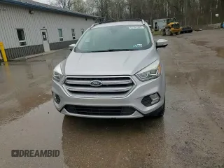 2017 Ford Escape Titanium with VIN 1FMCU9JD9HUC58945, listed as a Copart auction lot 52341485 with 31,074 mi miles and Salvage Title. Bid and sale history available at carsss.com. Image 14.