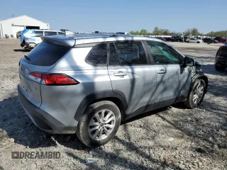 2022 Toyota Corolla Cross LE with VIN 7MUCAAAGXNV012565, listed as a Copart auction lot 54573305 with 53,053 mi miles and Salvage title. Bid and sale history available at DreamBid. Image 3.