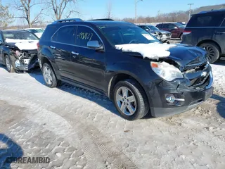 2015 Chevrolet Equinox LTZ with VIN 2GNFLDE38F6339401, listed as a IAAI auction lot 41369578 with 144,167 mi miles. Bid and sale history available at carsss.com. Image 1.