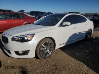 2014 Kia Cadenza Premium with VIN KNALN4D76E5139487, listed as a Copart auction lot 83088624 with 152,899 mi miles and Salvage Title. Bid and sale history available at carsss.com. Image 1.