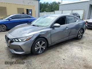 2021 Nissan Sentra SV with VIN 3N1AB8CV9MY241865, listed as a Copart auction lot 60170735 with 132,387 mi miles and Clean title. Bid and sale history available at DreamBid. Image 1.
