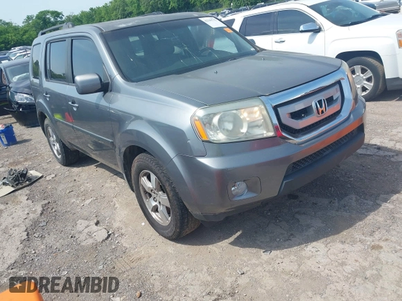 2009 Honda Pilot EX-L with VIN 5FNYF48569B050795, listed as a IAAI auction lot 42149732 with 281,504 mi miles. Bid and sale history available at carsss.com. Image 1.