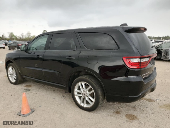 2022 Dodge Durango GT Plus with VIN 1C4RDJDGXNC188718, listed as a Copart auction lot 46849845 with 44,428 mi miles and Salvage Title. Bid and sale history available at carsss.com. Image 2.