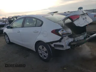 2017 Kia Forte LX with VIN 3KPFK4A72HE086261, listed as a Copart auction lot 51515425 with 27,150 mi miles and Non Repairable. Bid and sale history available at DreamBid. Image 2.