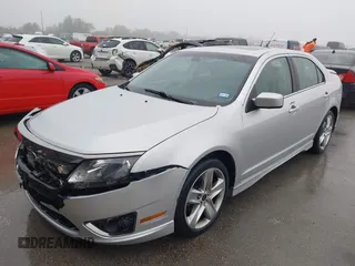 2012 Ford Fusion SPORT with VIN 3FAHP0KC4CR251507, listed as a IAAI auction lot 41592028 with 56,055 mi miles. Bid and sale history available at carsss.com. Image 2.