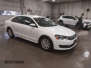 2013 Volkswagen Passat S with VIN 1VWAP7A33DC040480, listed as a IAAI auction lot 41891494 with 173,453 mi miles and . Bid and sale history available at DreamBid. Image 1.
