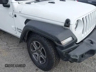 2021 Jeep Wrangler Unlimited Sport Altitude with VIN 1C4HJXDN5MW644613, listed as a IAAI auction lot 42466188 with 63,959 mi miles and . Bid and sale history available at DreamBid. Image 6.