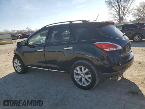 2014 Nissan Murano SL with VIN JN8AZ1MU7EW418559, listed as a Copart auction lot 41577695 with 125,256 mi miles and Salvage Title. Bid and sale history available at carsss.com. Image 2.