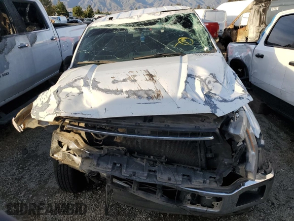 2019 Ford F-150 XL with VIN 1FTEW1CP2KKC14336, listed as a Copart auction lot 80236024 with 193,667 mi miles and Salvage Title. Bid and sale history available at carsss.com. Image 5.