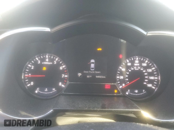 2013 Kia Optima SX with VIN 5XXGR4A6XDG109536, listed as a Copart auction lot 49320755 with 94,923 mi miles and Salvage Title. Bid and sale history available at carsss.com. Image 9.