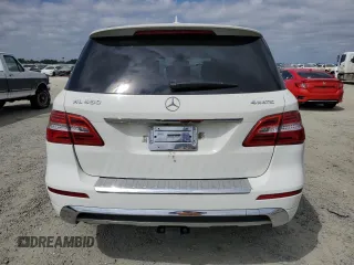2013 Mercedes-Benz M 550 with VIN 4JGDA7DB9DA184708, listed as a Copart auction lot 53168655 with 99,068 mi miles and Salvage title. Bid and sale history available at DreamBid. Image 6.