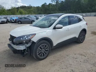 2022 Ford Escape Titanium Plug-In Hybrid with VIN 1FMCU0LZ0NUA85462, listed as a Copart auction lot 51795565 with 56,212 mi miles and Salvage title. Bid and sale history available at DreamBid. Image 1.