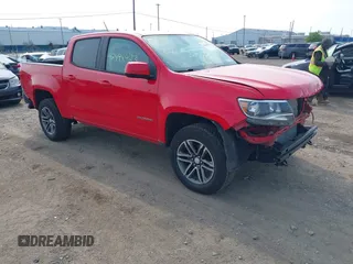2019 Chevrolet Colorado 4WD Work Truck with VIN 1GCGTBEN4K1181526, listed as a IAAI auction lot 42498923 with 63,069 mi miles and . Bid and sale history available at DreamBid. Image 1.