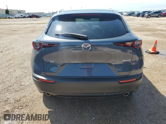 2025 Mazda CX-30 S Carbon Edition z VIN 3MVDMBCM5SM773318, wystawiony jako Copart lot #55027585 z przebiegiem 7 213 mil mil oraz Nie do naprawy • Non repairable. Historia ofert i sprzedaży dostępna na DreamBid. Obrazek 6.
