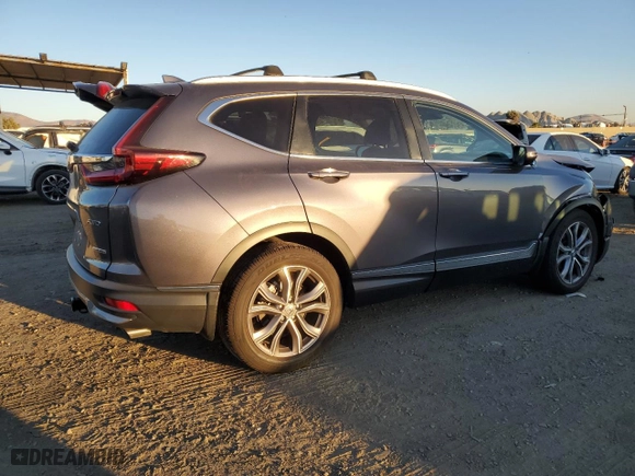 2021 Honda CR-V Touring with VIN 2HKRW2H9XMH672645, listed as a Copart auction lot 88764355 with 52,619 mi miles and Salvage Title. Bid and sale history available at carsss.com. Image 3.