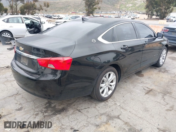 2017 Chevrolet Impala LT with VIN 1G1105SAXHU178101, listed as a IAAI auction lot 41879917 with 151,159 mi miles and . Bid and sale history available at DreamBid. Image 4.