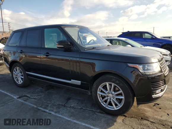 2017 Land Rover Range Rover with VIN SALGR2FV2HA379827, listed as a Copart auction lot 42925695 with 66,197 mi miles and Clean title. Bid and sale history available at DreamBid. Image 4.
