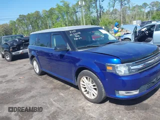 2014 Ford Flex SEL z VIN 2FMGK5C89EBD35265, wystawiony jako IAAI lot #41954103 z przebiegiem 87 767 mil mil oraz . Historia ofert i sprzedaży dostępna na DreamBid. Obrazek 1.