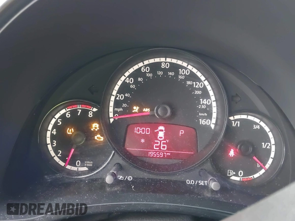 2013 Volkswagen Beetle Entry with VIN 3VWFP7AT8DM644840, listed as a IAAI auction lot 41387843 with 195,597 mi miles and . Bid and sale history available at DreamBid. Image 7.