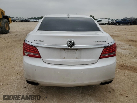 2015 Buick LaCrosse Leather with VIN 1G4GB5G36FF310001, listed as a Copart auction lot 56019685 with 206,299 mi miles and Salvage Title. Bid and sale history available at DreamBid. Image 6.