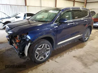 2023 Hyundai Santa Fe Hybrid SEL Premium with VIN 5NMS3DA15PH011617, listed as a Copart auction lot 52134155 with 12,912 mi miles and Salvage Title. Bid and sale history available at carsss.com. Image 1.