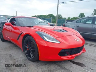 2019 Chevrolet Corvette 1LT with VIN 1G1YB2D7XK5120595, listed as a IAAI auction lot 42592986 with 38,522 mi miles and . Bid and sale history available at DreamBid. Image 1.