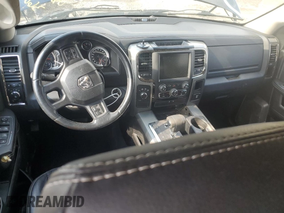 2013 Ram 1500 Sport with VIN 1C6RR7HT1DS567260, listed as a Copart auction lot 58764005 with Not provided miles and Salvage title. Bid and sale history available at DreamBid. Image 8.