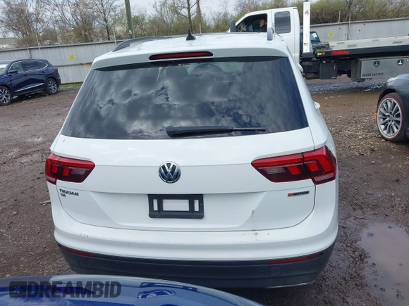 2019 Volkswagen Tiguan SE with VIN 3VV2B7AX7KM125053, listed as a IAAI auction lot 41892539 with 78,865 mi miles and . Bid and sale history available at DreamBid. Image 16.