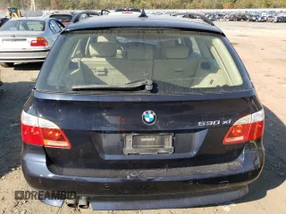2006 BMW 5 Series 530xi with VIN WBANN73546CN02635, listed as a Copart auction lot 75510184 with Not Provided miles and Salvage Title. Bid and sale history available at DreamBid. Image 6.