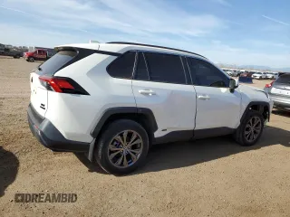 2022 Toyota RAV4 Hybrid XLE Premium with VIN JTMB6RFV1ND521761, listed as a Copart auction lot 54263055 with 46,391 mi miles and Salvage title. Bid and sale history available at DreamBid. Image 3.