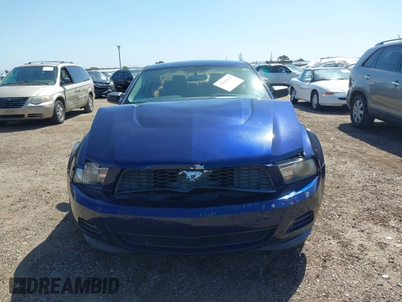 2011 Ford Mustang V6 with VIN 1ZVBP8AM1B5128934, listed as a IAAI auction lot 41805865 with 165,178 mi miles and . Bid and sale history available at carsss.com. Image 12.
