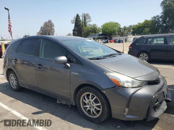 2015 Toyota Prius Two with VIN JTDZN3EU5FJ038266, listed as a Copart auction lot 55352265 with 248,383 mi miles and Salvage Title. Bid and sale history available at DreamBid. Image 4.