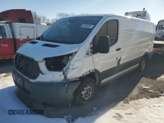 2016 Ford Transit Cargo with VIN 1FTYE1ZM5GKA06617, listed as a Copart auction lot 82596924 with 150,742 mi miles and Salvage Title. Bid and sale history available at carsss.com. Image 1.