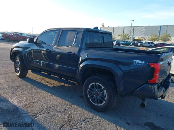 2024 Toyota Tacoma 4WD SR5 with VIN 3TMLB5JN3RM046513, listed as a IAAI auction lot 41231528 with 7,091 mi miles. Bid and sale history available at carsss.com. Image 3.