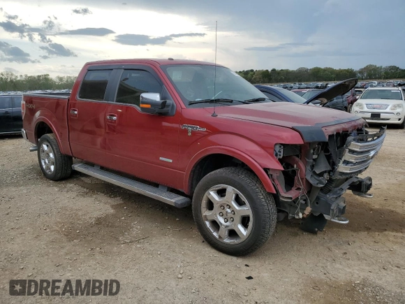 2014 Ford F-150 XL with VIN 1FTFW1ETXEKG17581, listed as a Copart auction lot 51266085 with 0 mi miles and Salvage Title. Bid and sale history available at carsss.com. Image 4.