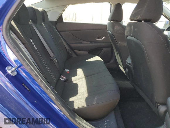 2023 Hyundai Elantra SEL с VIN 5NPLS4AG4PH106216, выставлен на аукционе Copart как лот 52132395 с пробегом 6 721 миль миль и Списание • Salvage title. История ставок и продаж доступна на DreamBid. Изображение 10.