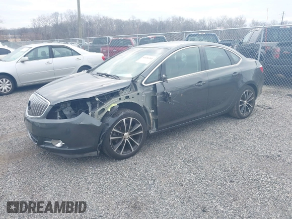 2017 Buick Verano Sport Touring with VIN 1G4PR5SK2H4110306, listed as a IAAI auction lot 41656384 with 237,025 mi miles. Bid and sale history available at carsss.com. Image 17.