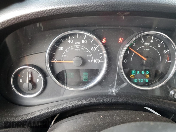 2012 Jeep Wrangler Unlimited Altitude with VIN 1C4HJWEG8CL163653, listed as a Copart auction lot 55279045 with 107,076 mi miles and Salvage title. Bid and sale history available at DreamBid. Image 9.
