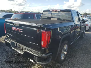 2020 GMC Sierra 1500 Denali with VIN 1GTU9FET5LZ289101, listed as a Copart auction lot 74402284 with Not Provided miles and Salvage Title. Bid and sale history available at DreamBid. Image 3.